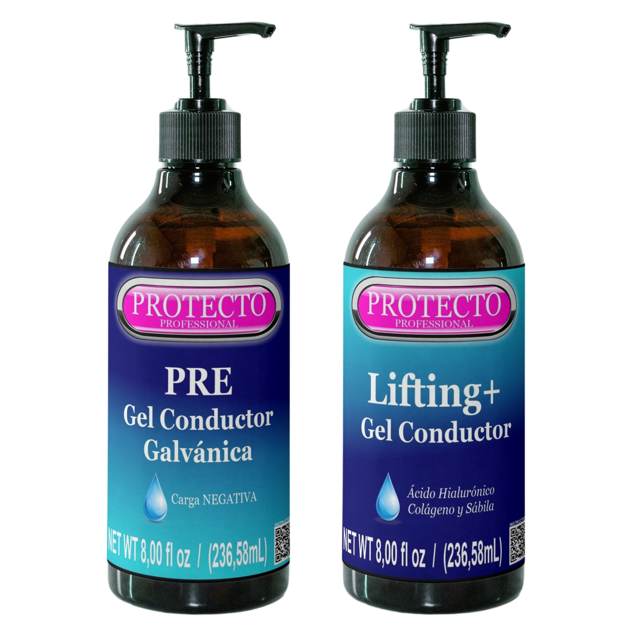 Kit Gel Facial Galvánica Pre Y Tratamiento