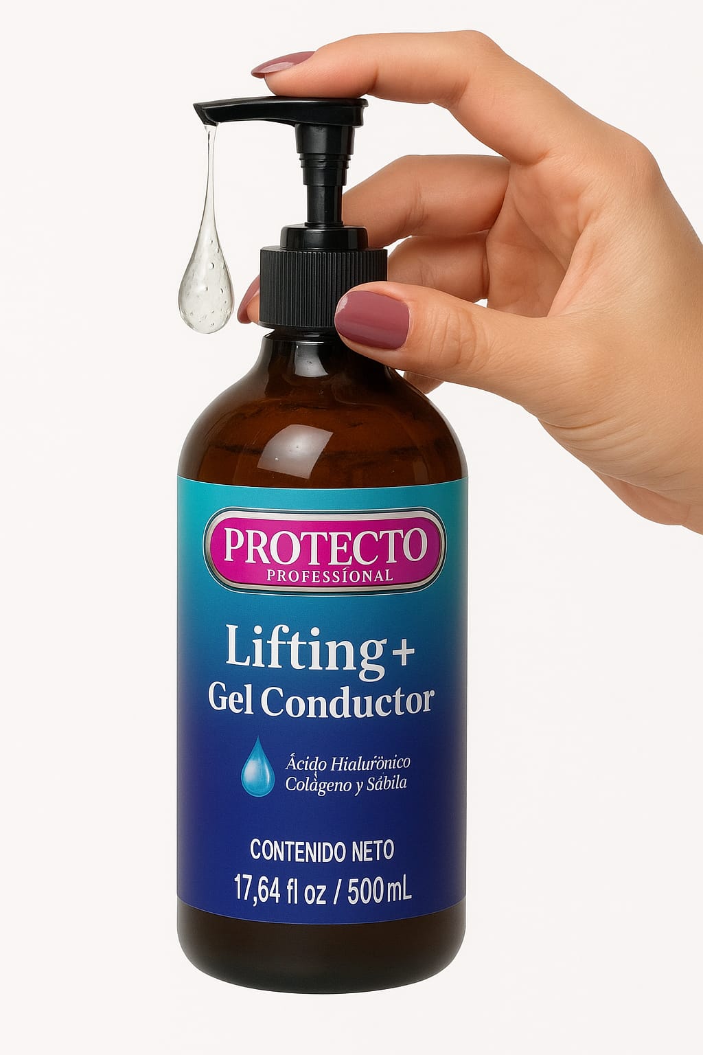 Gel Conductor Efecto Lifting Facial y Corporal Galvánica
