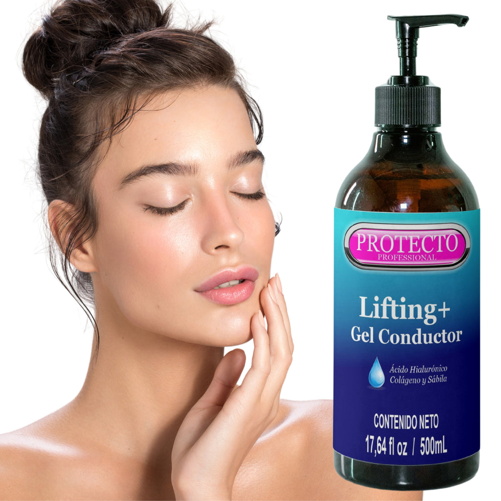 Gel Conductor Efecto Lifting Facial y Corporal Galvánica