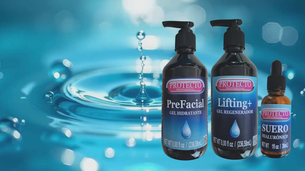 Kit Facial Aesthetic Prefacial Humectante con Aloe Vera, Regenerador Facial con Hialurónico