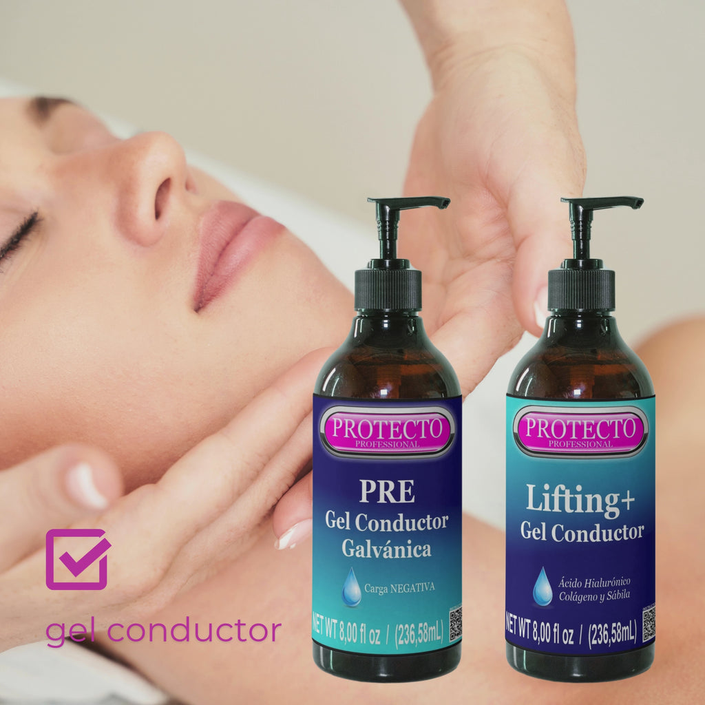 Kit Gel Facial Galvánica Pre Y Tratamiento